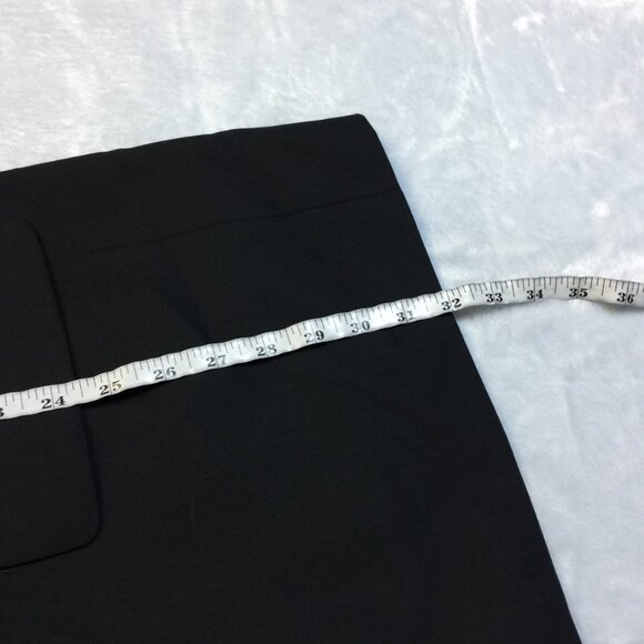 New! Michael Strahan Jacket Blazer Mens 56R Black Striped Wool Classic Fit - Picture 15 of 16